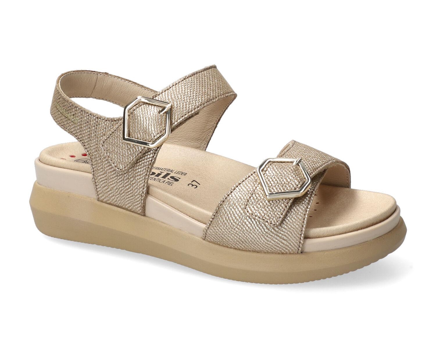 sandales femme modèle Fyda Or - Mephisto